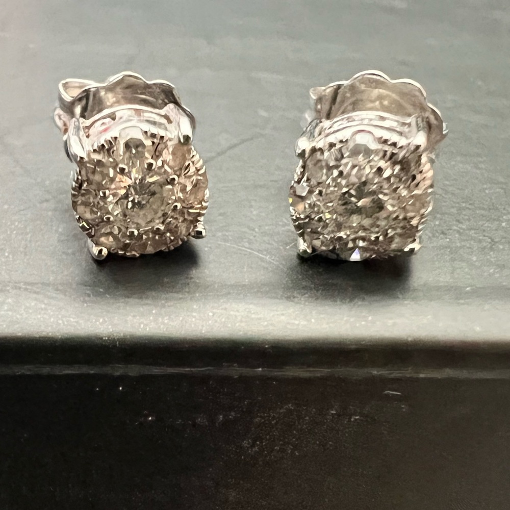10k Diamond Earrings